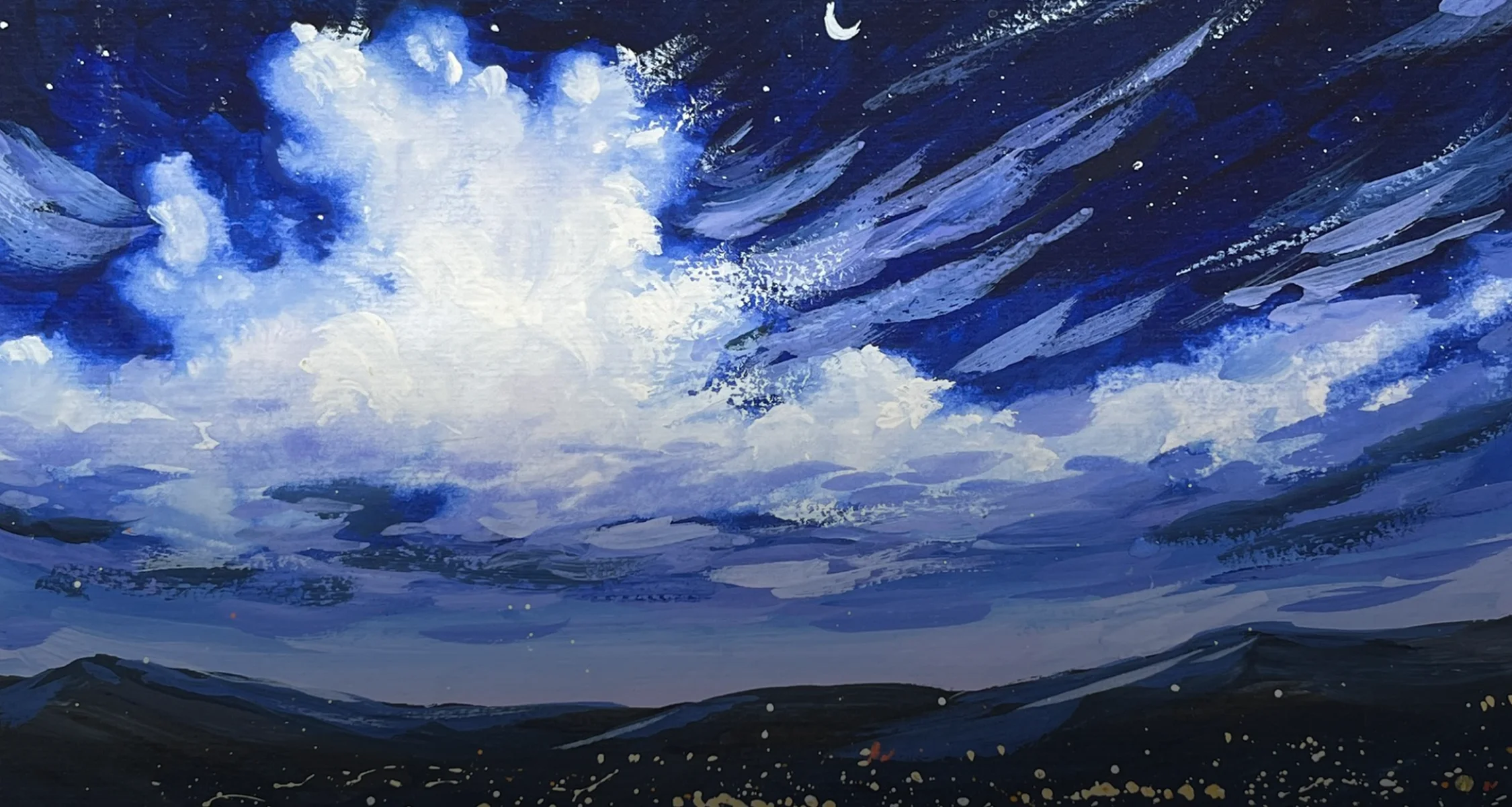 KỸ THUẬT VẼ PHONG CẢNH MÀU GOUACHE CƠ BẢN CHO NGƯỜI MỚI